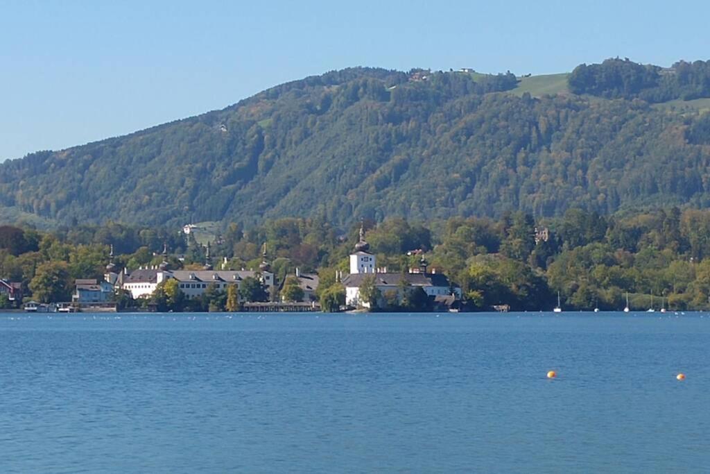Altstadtwohnung Traunstein Mit Traunseeblick 1A غموندين المظهر الخارجي الصورة