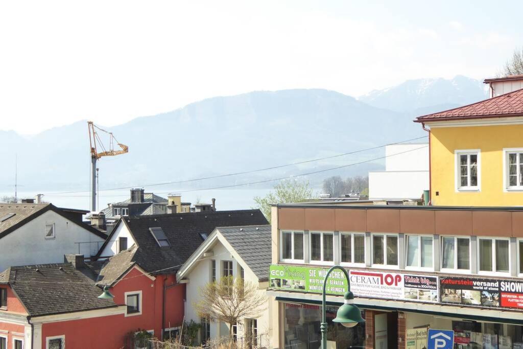 Altstadtwohnung Traunstein Mit Traunseeblick 1A غموندين المظهر الخارجي الصورة