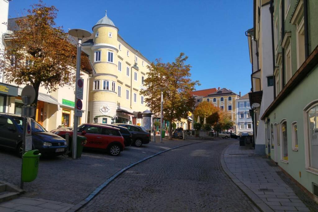 Altstadtwohnung Traunstein Mit Traunseeblick 1A غموندين المظهر الخارجي الصورة
