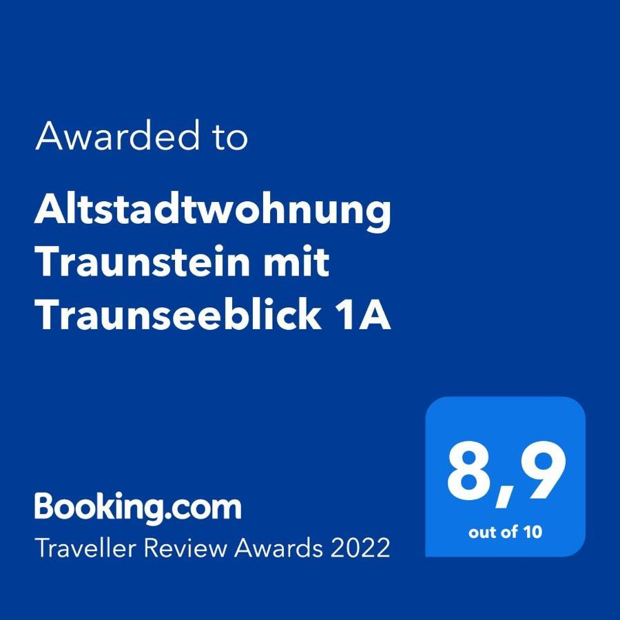 Altstadtwohnung Traunstein Mit Traunseeblick 1A غموندين المظهر الخارجي الصورة